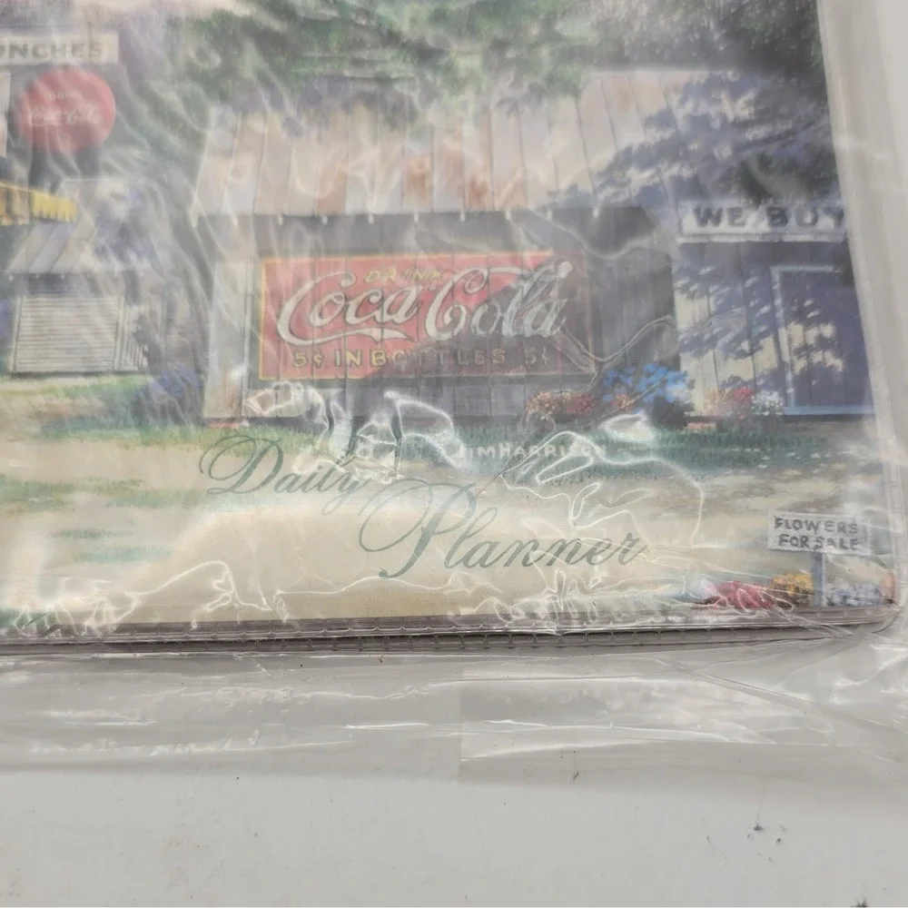 Coca-Cola Magnetic Memo Board w/ Marker & Daily Planner Notepad Set, Multicolor